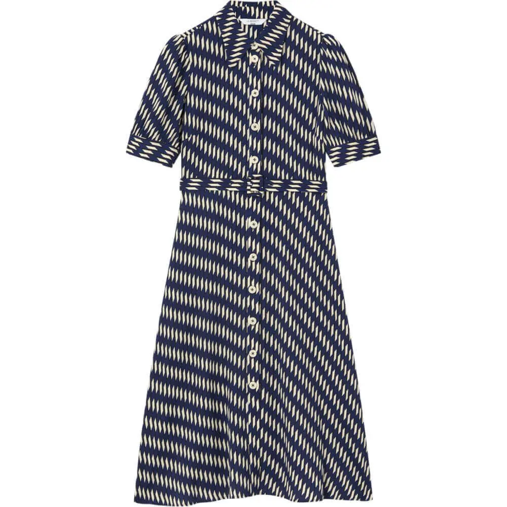 LK Bennett Valerie Viscose Shirt Dress